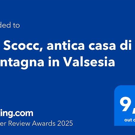Ca' Scocc, Antica Casa Di Montagna In Valsesia Villa Mollia Eksteriør billede