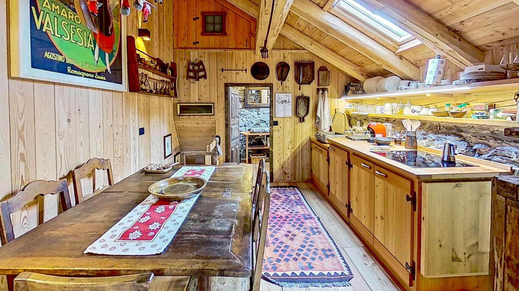 Ca' Scocc, Antica Casa Di Montagna In Valsesia Villa Mollia Eksteriør billede